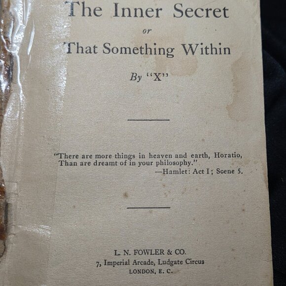 The Inner Secret or That Something Within (rare older version of the secret ) - Picture 5 of 10